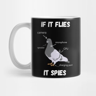 If It Flies It Spies Mug